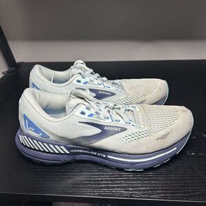 Brooks Womens Adrenaline GTS 23 1203811B471 Blue Running Shoes Sneakers Sz 8.5